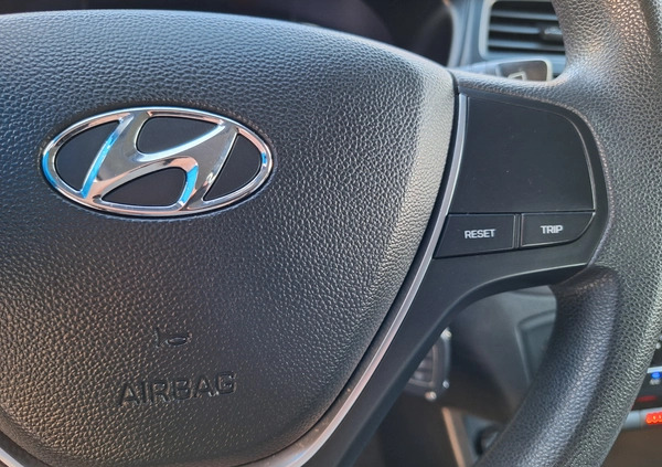 Hyundai i20 cena 32444 przebieg: 155300, rok produkcji 2015 z Kluczbork małe 596
